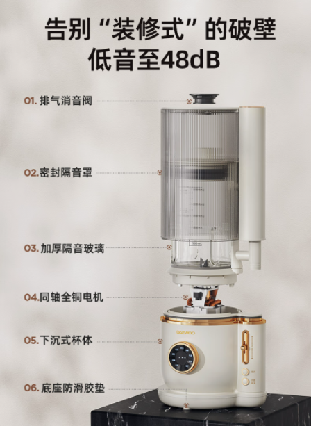 大宇破壁机是进口的还是国内代工吗？请问