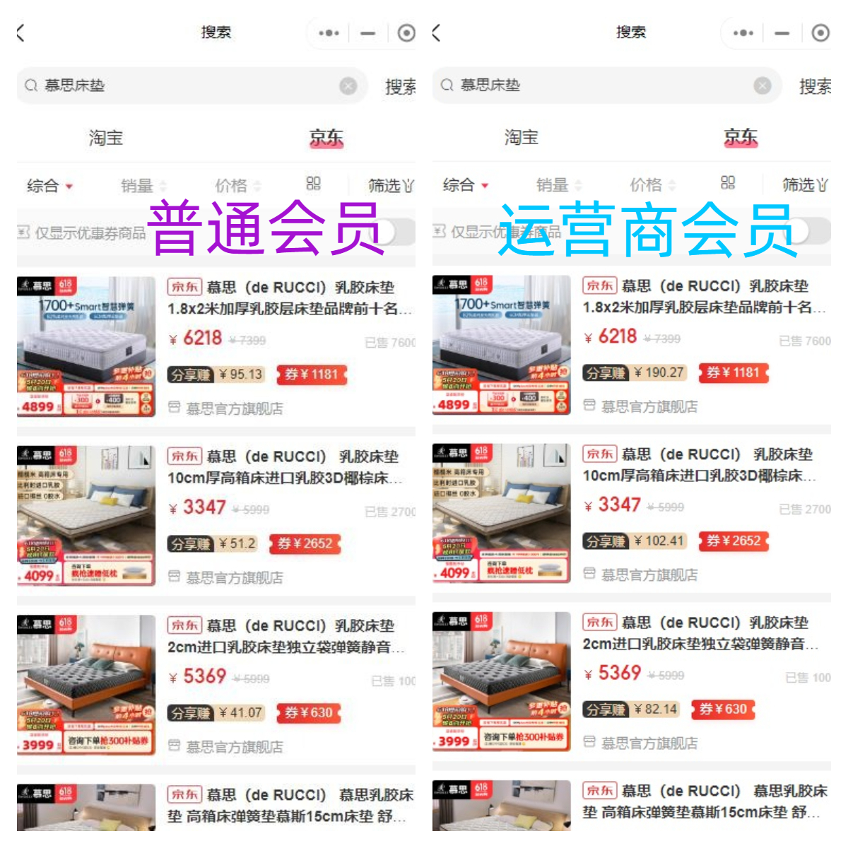 慕思爱永恒和臻享版哪个好？问一问